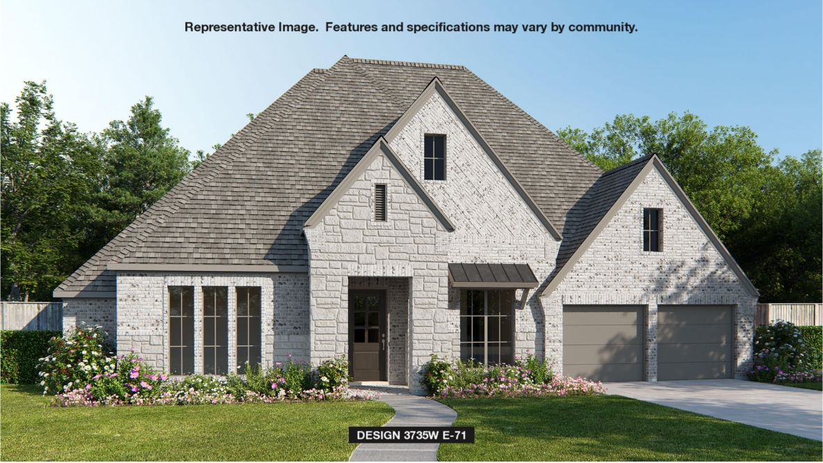Representative Perry Homes 3735W exterior